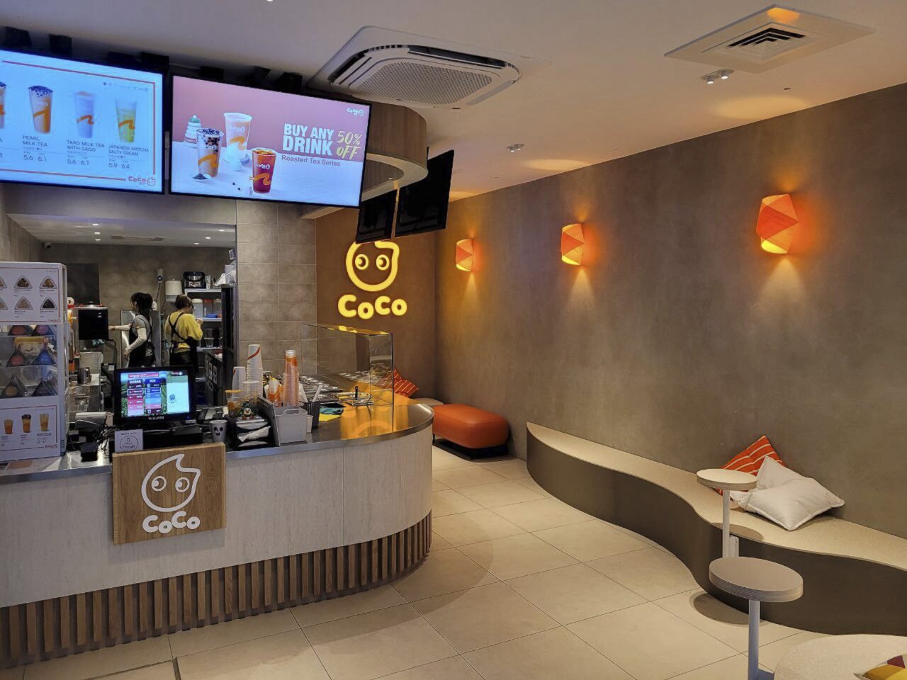 Coco Tea Layout Franchising - CoCo Bubble Tea